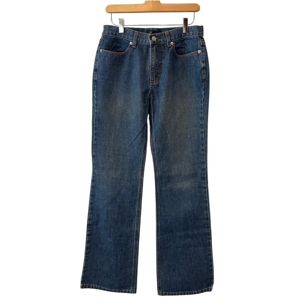 J Crew Classic Straight Leg Denim Jeans Medium Wash 4